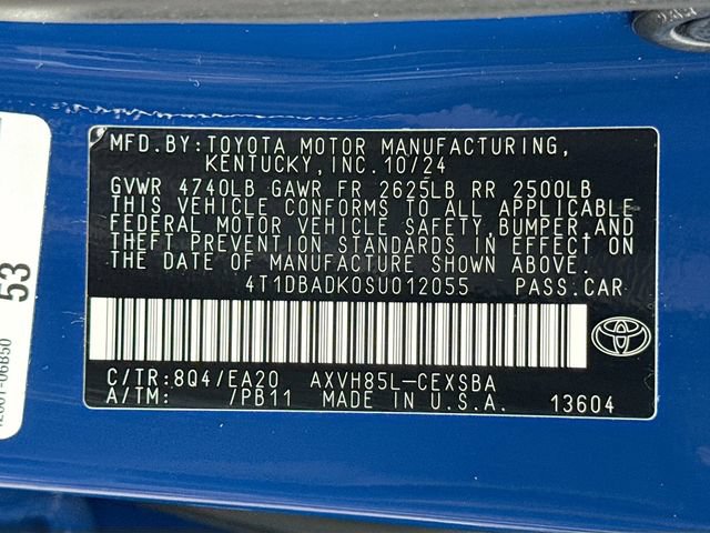 Used 2025 Toyota Camry SE w/ Convenience Package AWD/4WD image 39