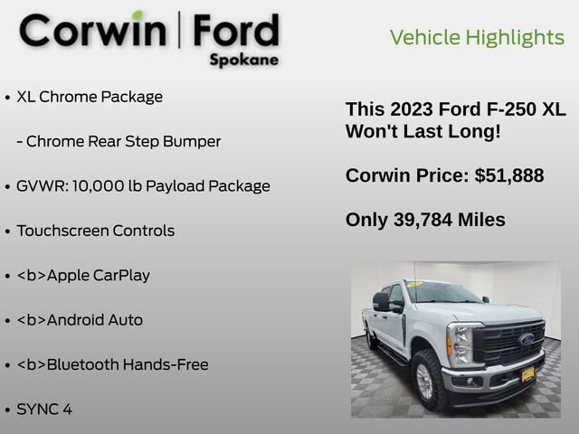 Certified 2023 Ford F250 XL w/ XL Driver Assist Package image 8