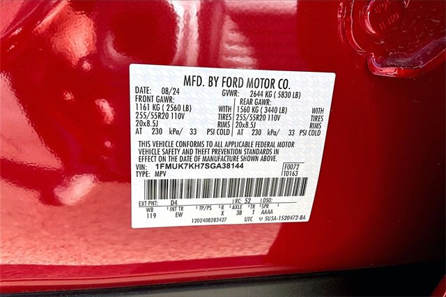 Certified 2025 Ford Explorer ST-Line w/ Premium Package image 32