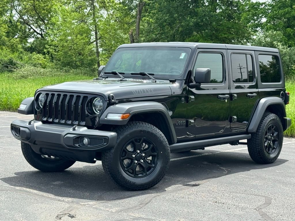 Used 2021 Jeep Wrangler Unlimited Sport AWD/4WD image 2