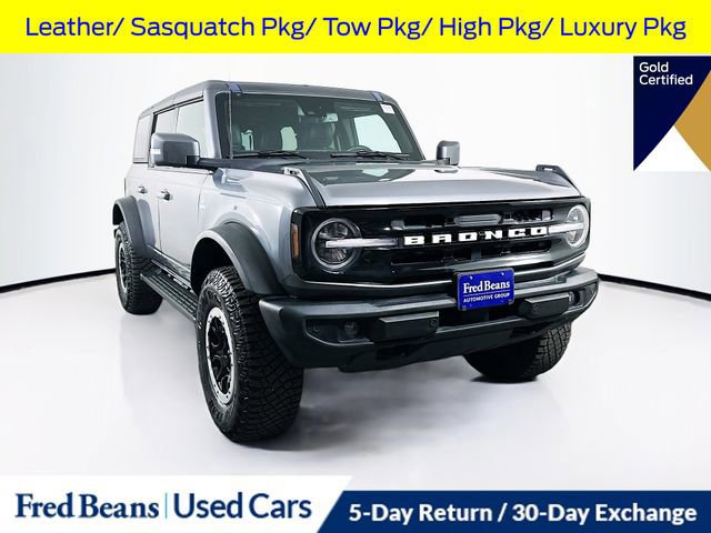 Certified 2023 Ford Bronco Outer Banks w/ Sasquatch Package