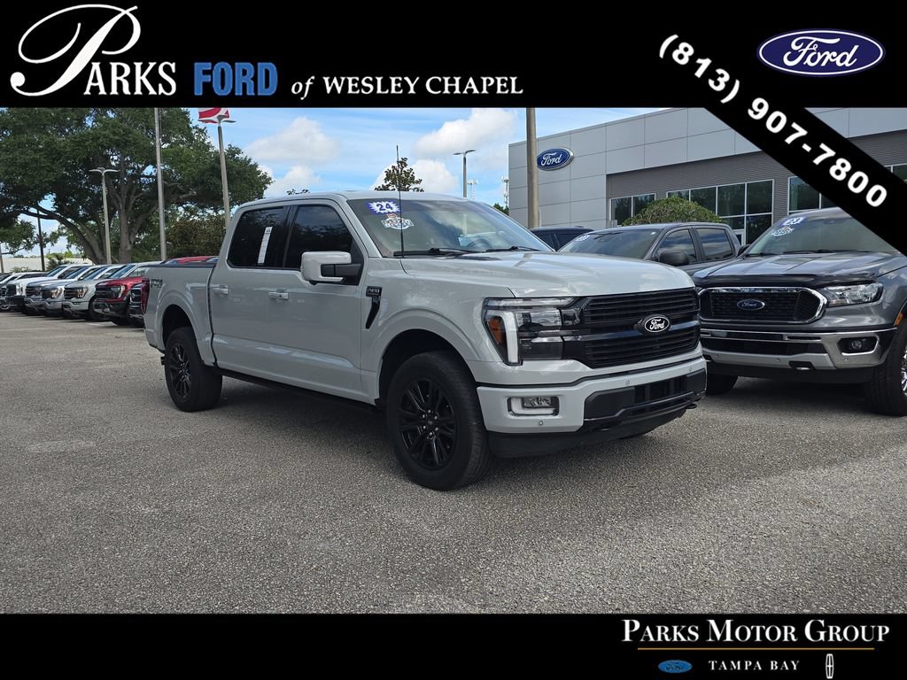 Certified 2024 Ford F150 Platinum w/ FX4 Off-Road Package