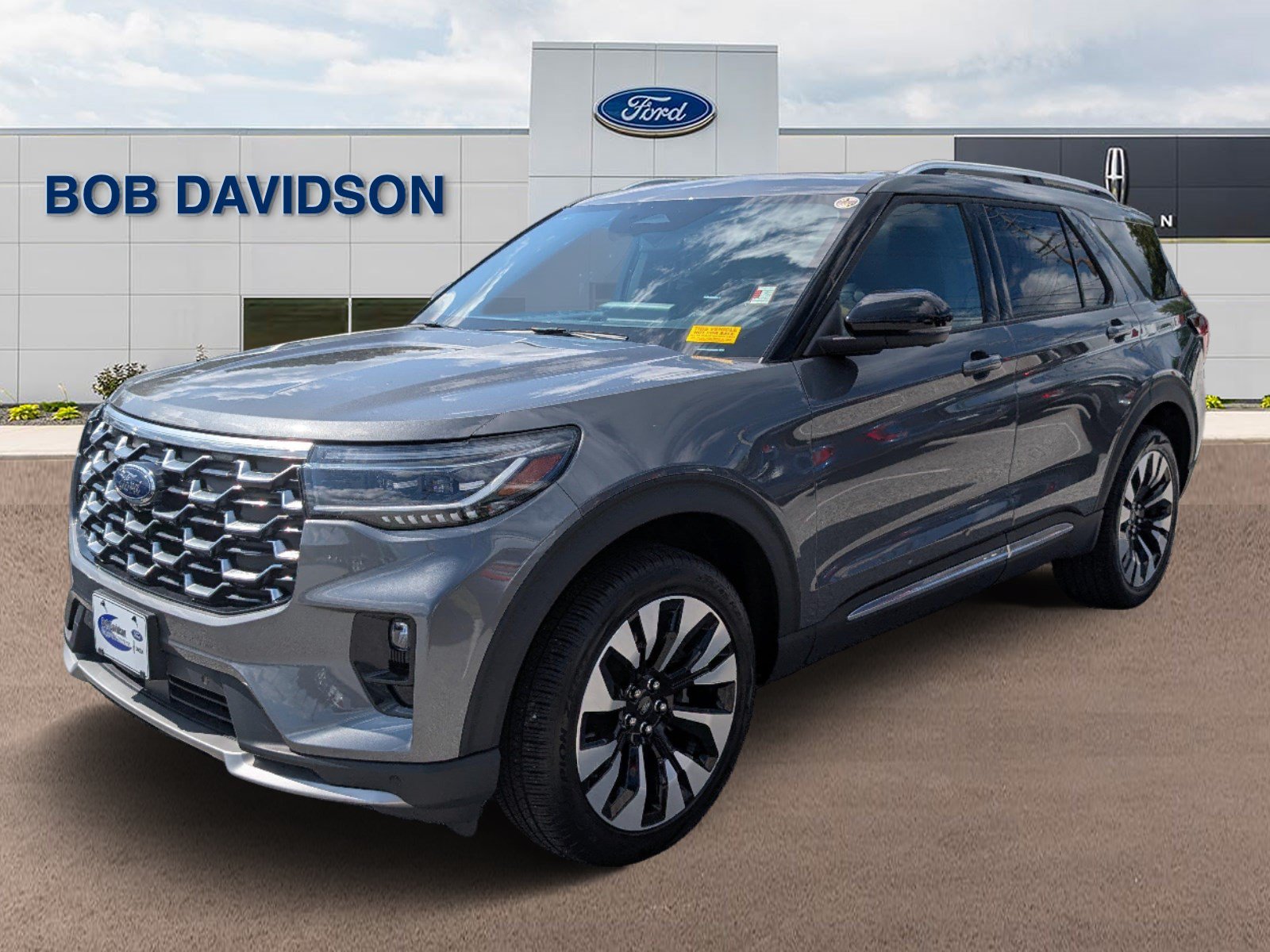 Certified 2025 Ford Explorer Platinum w/ LUX Leather Package