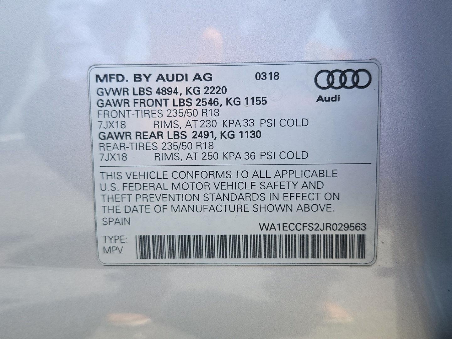 Used 2018 Audi Q3 2.0T Premium AWD/4WD image 24