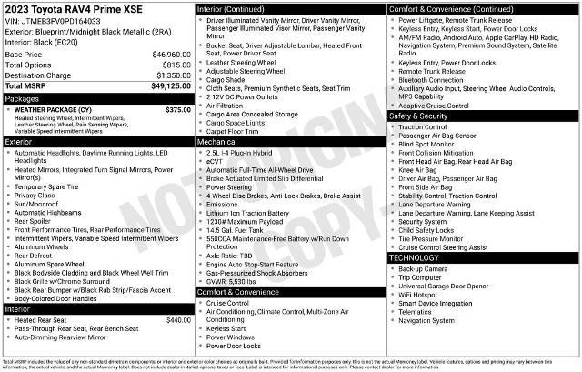 Used 2023 Toyota RAV4 XSE w/ Weather Package AWD/4WD image 21