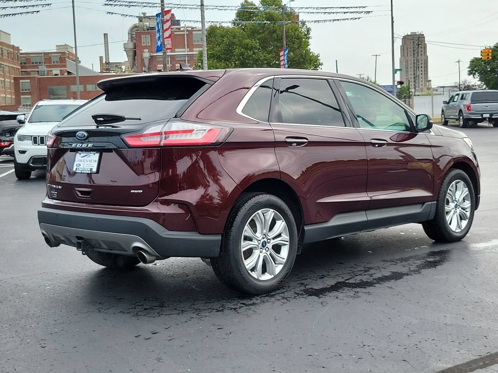 Certified 2021 Ford Edge Titanium w/ Class II Trailer Tow Package AWD/4WD image 3