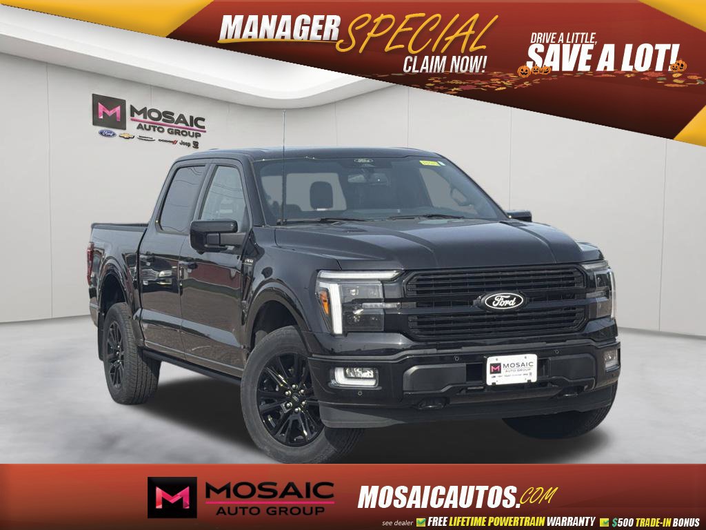Certified 2025 Ford F150 Platinum w/ FX4 Off-Road Package
