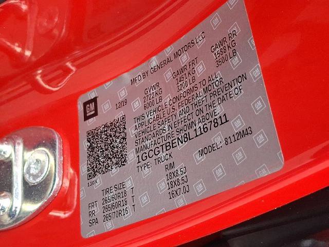 Used 2020 Chevrolet Colorado W/T w/ Custom Special Edition image 27