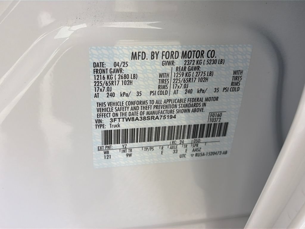 Certified 2025 Ford Maverick XL FWD image 9
