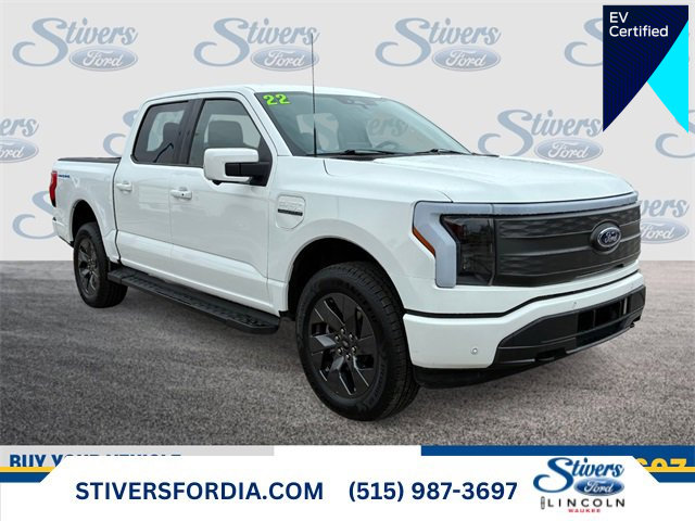 Certified 2022 Ford F150 Lightning Lariat