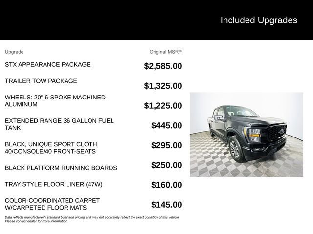 Certified 2023 Ford F150 XL w/ STX Appearance Package image 12