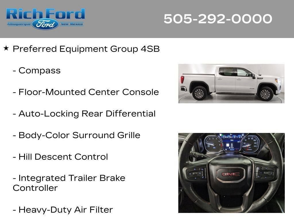 Used 2021 GMC Sierra 1500 AT4 w/ AT4 Value Package AWD/4WD image 89