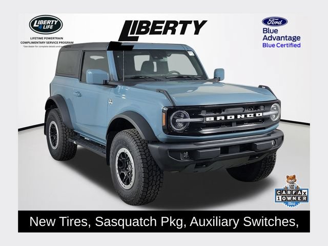 Certified 2023 Ford Bronco Outer Banks w/ Sasquatch Package