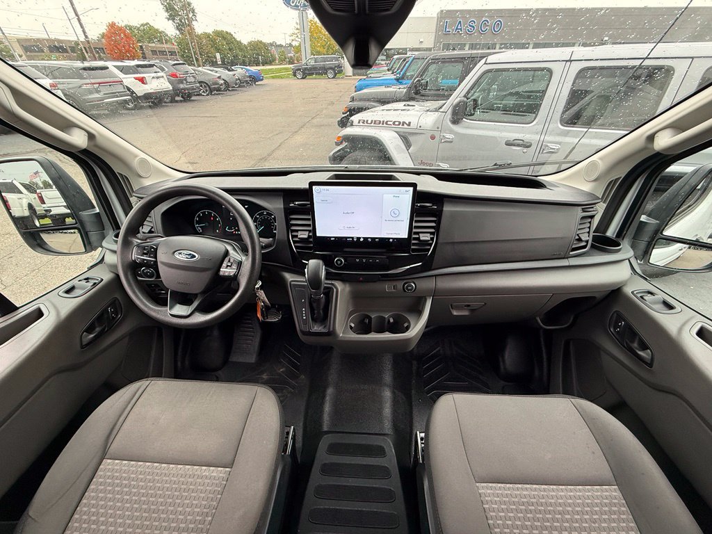 Certified 2023 Ford Transit 350 148 High Roof Extended AWD w/ Interior Upgrade Package image 2