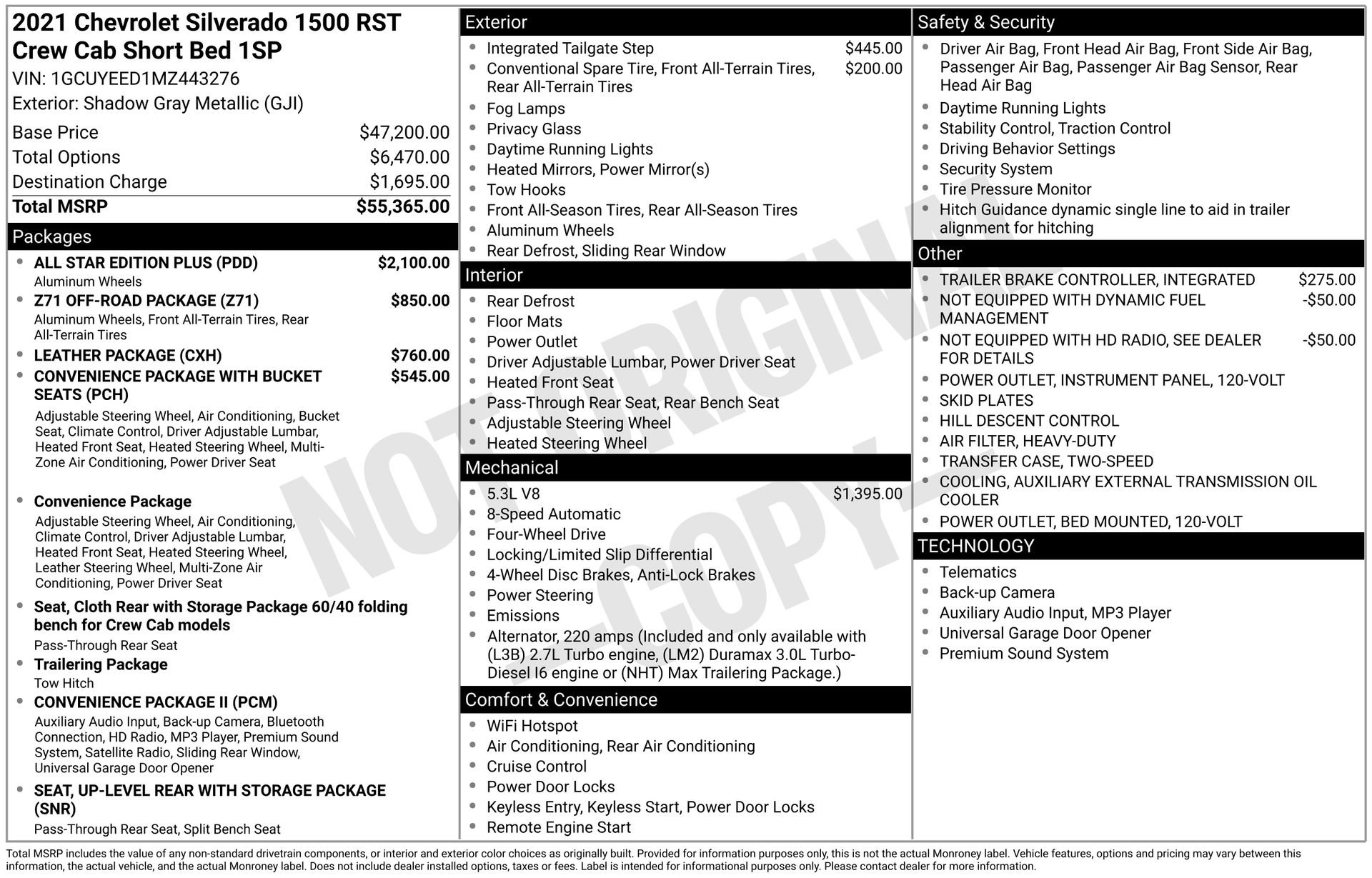 Used 2021 Chevrolet Silverado 1500 RST w/ All Star Edition Plus image 13