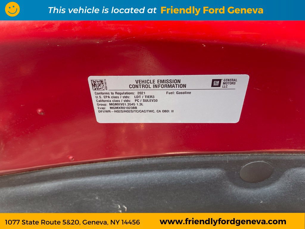 Used 2021 Chevrolet TrailBlazer RS w/ Sun and Liftgate Package AWD/4WD image 32