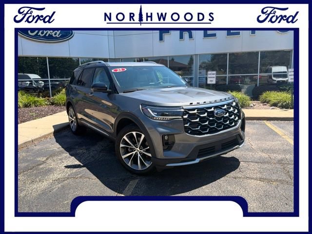 Certified 2025 Ford Explorer Platinum w/ Ultimate Package