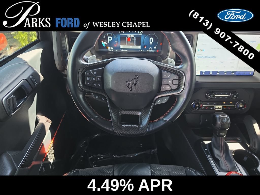 Certified 2024 Ford Bronco Raptor w/ Interior Carbon Fiber Pack 6 AWD/4WD image 12