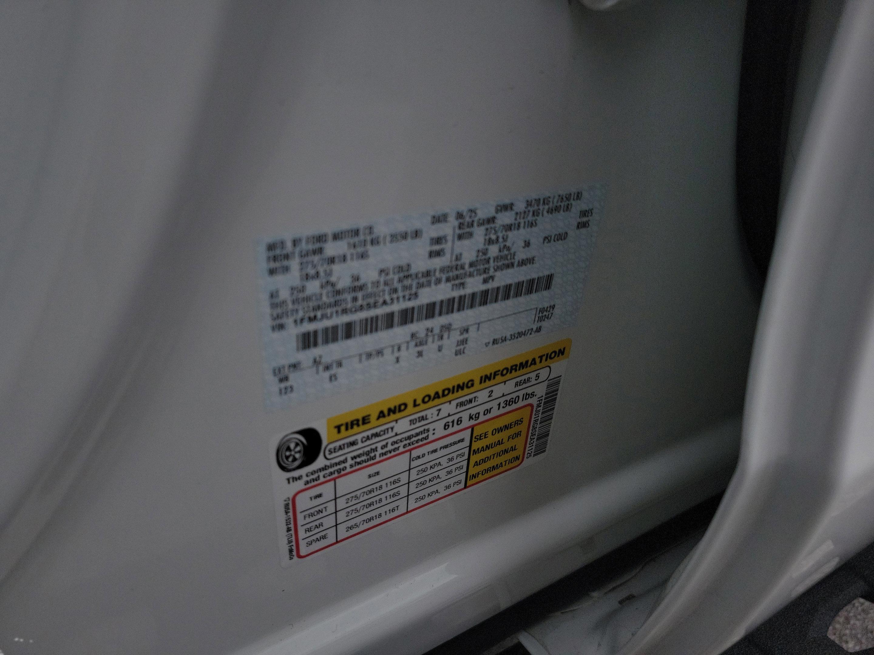 Certified 2025 Ford Expedition Tremor AWD/4WD image 34
