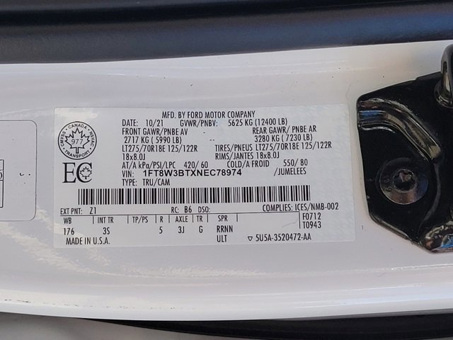 Certified 2022 Ford F350 XLT w/ FX4 Off-Road Package image 18