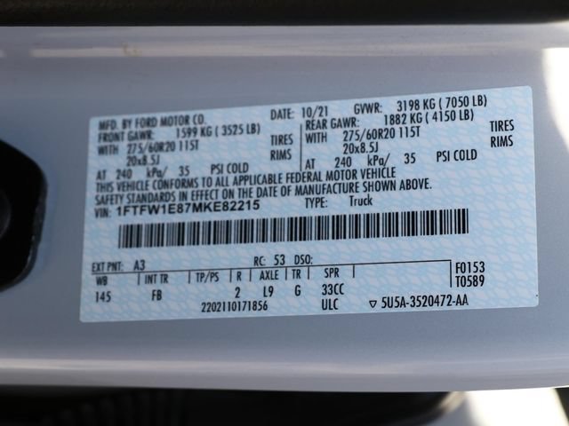 Certified 2021 Ford F150 XLT w/ Equipment Group 302A High AWD/4WD image 32
