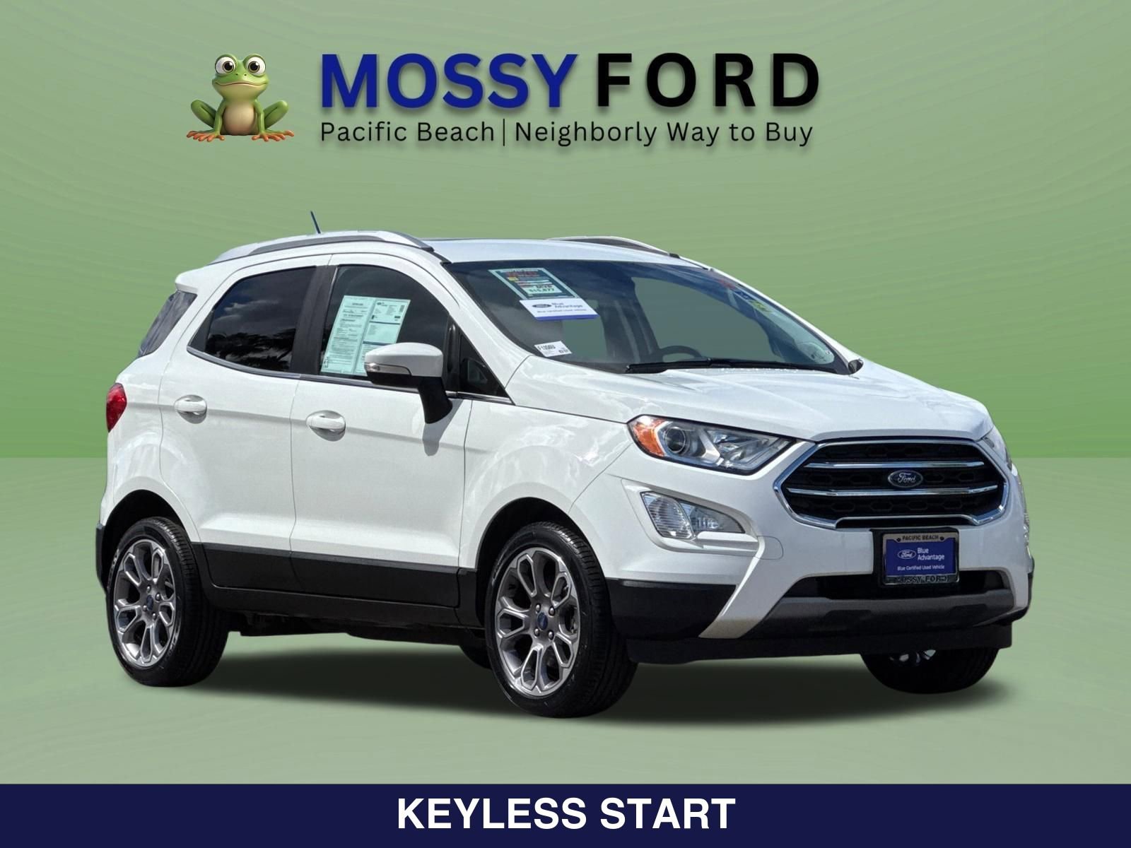 Certified 2019 Ford EcoSport Titanium w/ Interior Protection Package FWD image 2