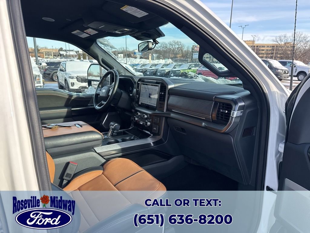 Certified 2023 Ford F150 Platinum w/ Equipment Group 701A High AWD/4WD image 40