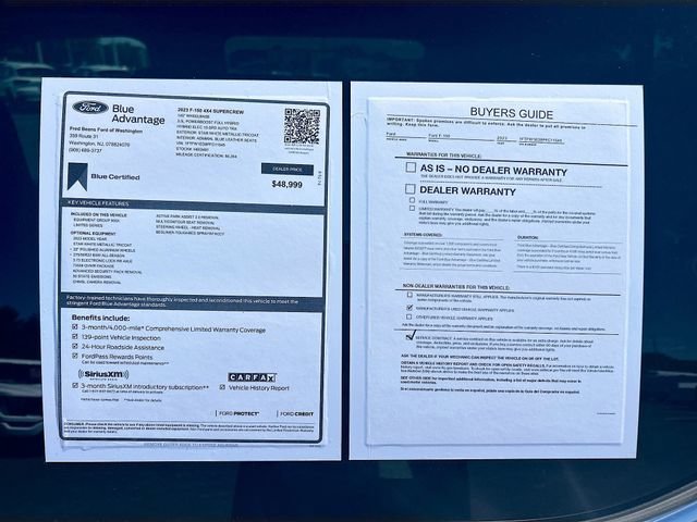 Certified 2023 Ford F150 Limited AWD/4WD image 43