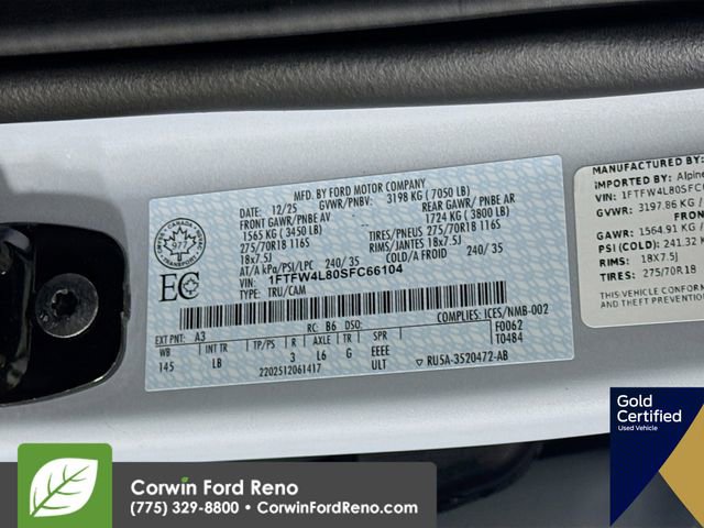Certified 2025 Ford F150 Tremor image 36
