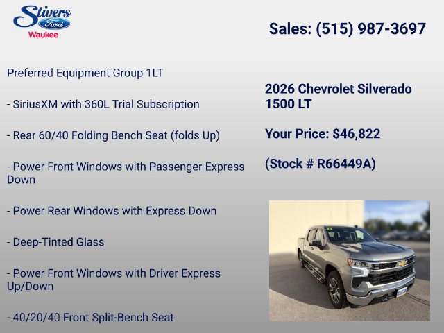 Used 2026 Chevrolet Silverado 1500 LT w/ All Star Edition Plus AWD/4WD image 8