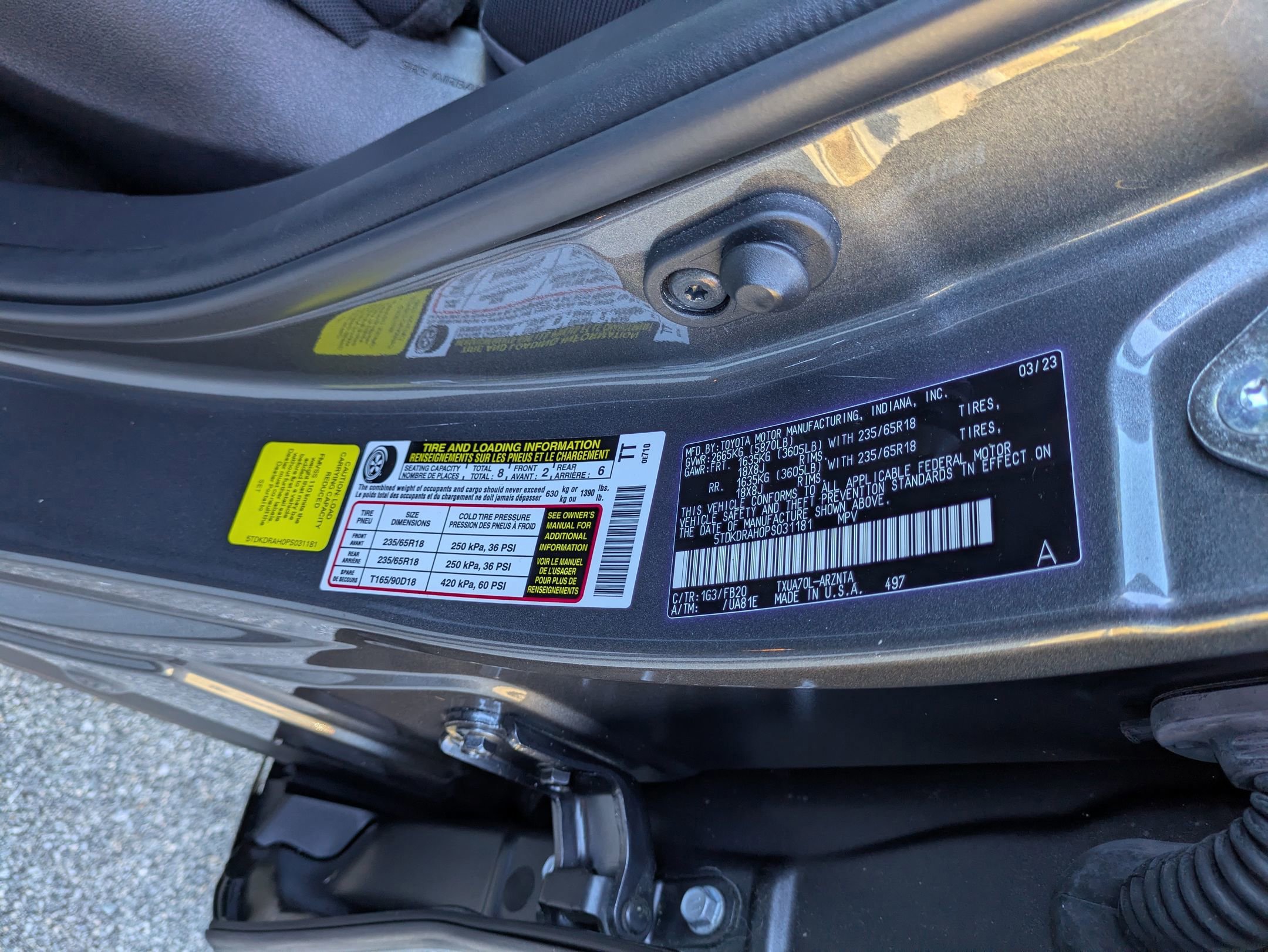 Used 2023 Toyota Highlander Limited image 41