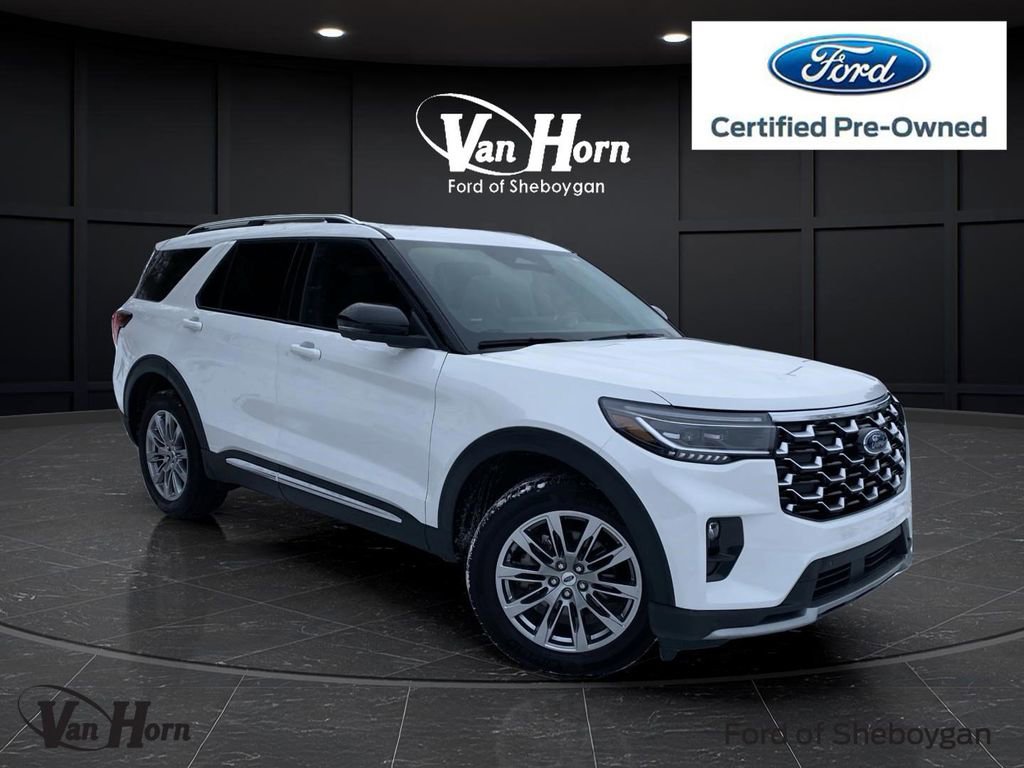 Certified 2025 Ford Explorer Platinum