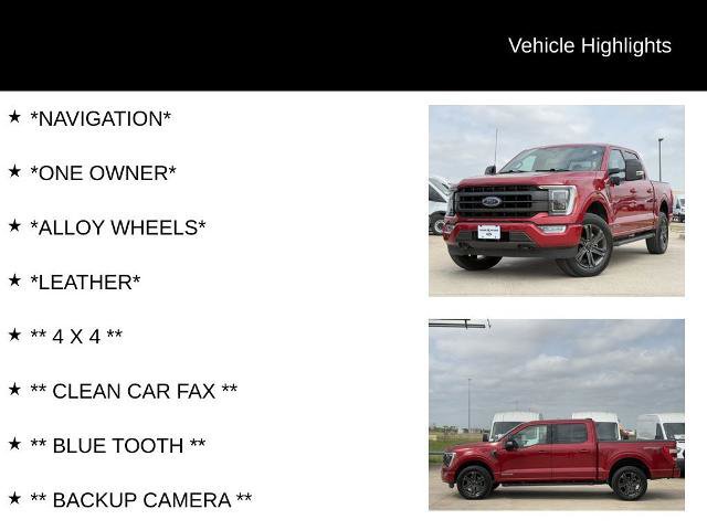 Certified 2023 Ford F150 Lariat w/ Equipment Group 502A High image 6