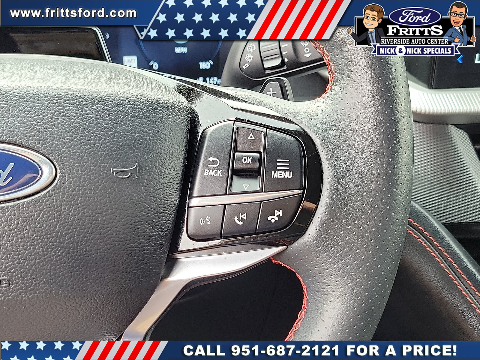Certified 2025 Ford Explorer ST w/ Sun And Sound Package AWD/4WD image 7