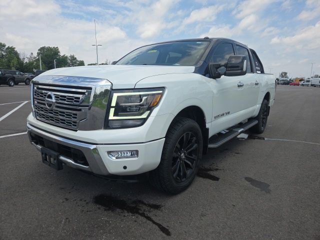 Used 2020 Nissan Titan SL w/ Moonroof Package AWD/4WD image 2