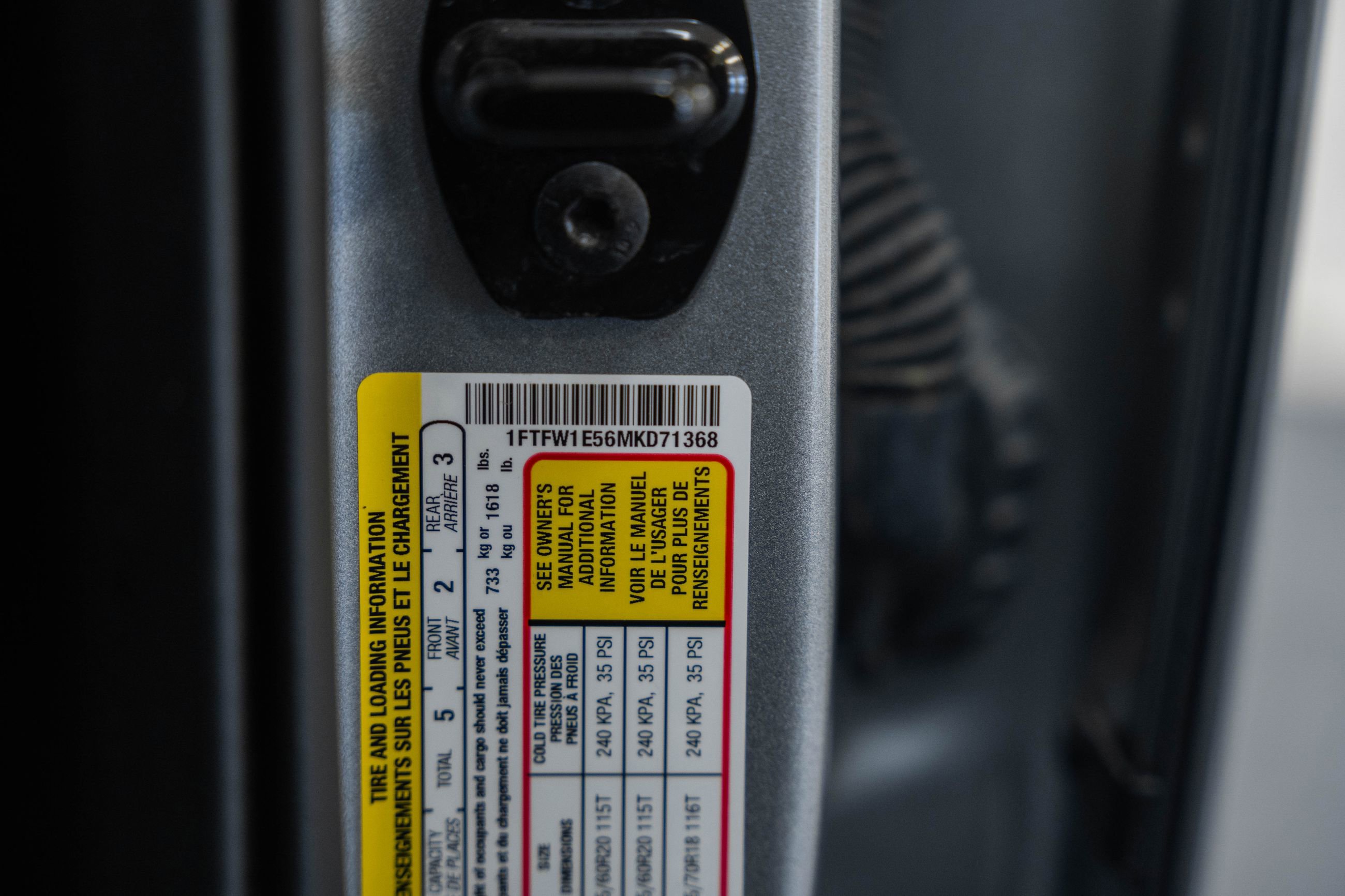 Certified 2021 Ford F150 Lariat w/ Equipment Group 502A High image 51