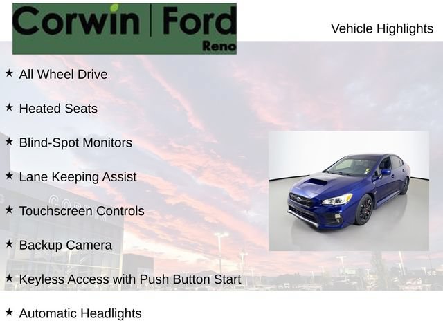 Used 2020 Subaru WRX Premium w/ Performance Package AWD/4WD image 8
