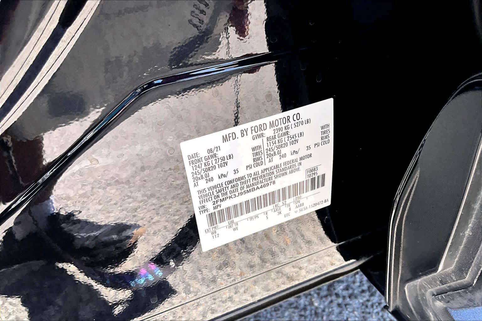Certified 2021 Ford Edge ST-Line FWD image 34