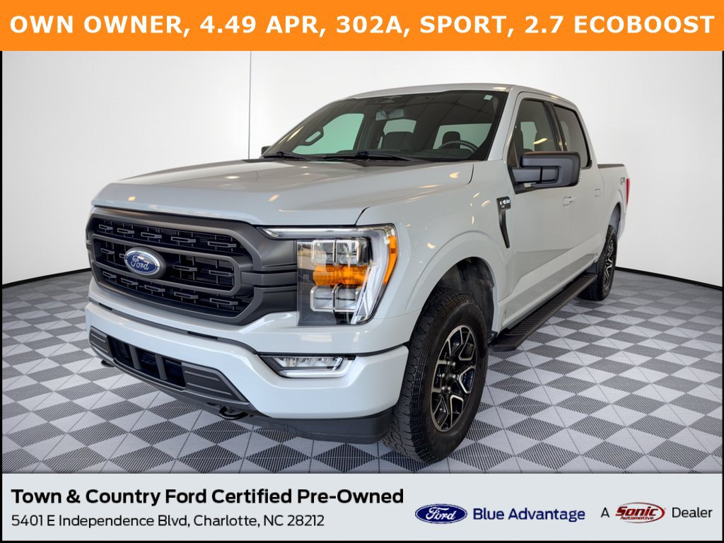 Certified 2023 Ford F150 XLT w/ Equipment Group 302A High