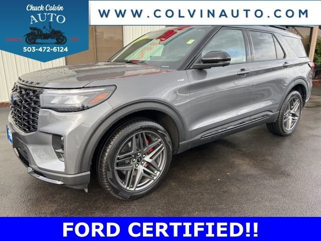 Certified 2025 Ford Explorer ST-Line w/ ST-Line Street Pack