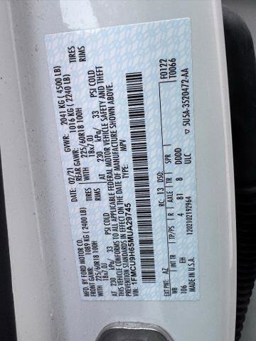Certified 2021 Ford Escape SEL AWD/4WD image 20