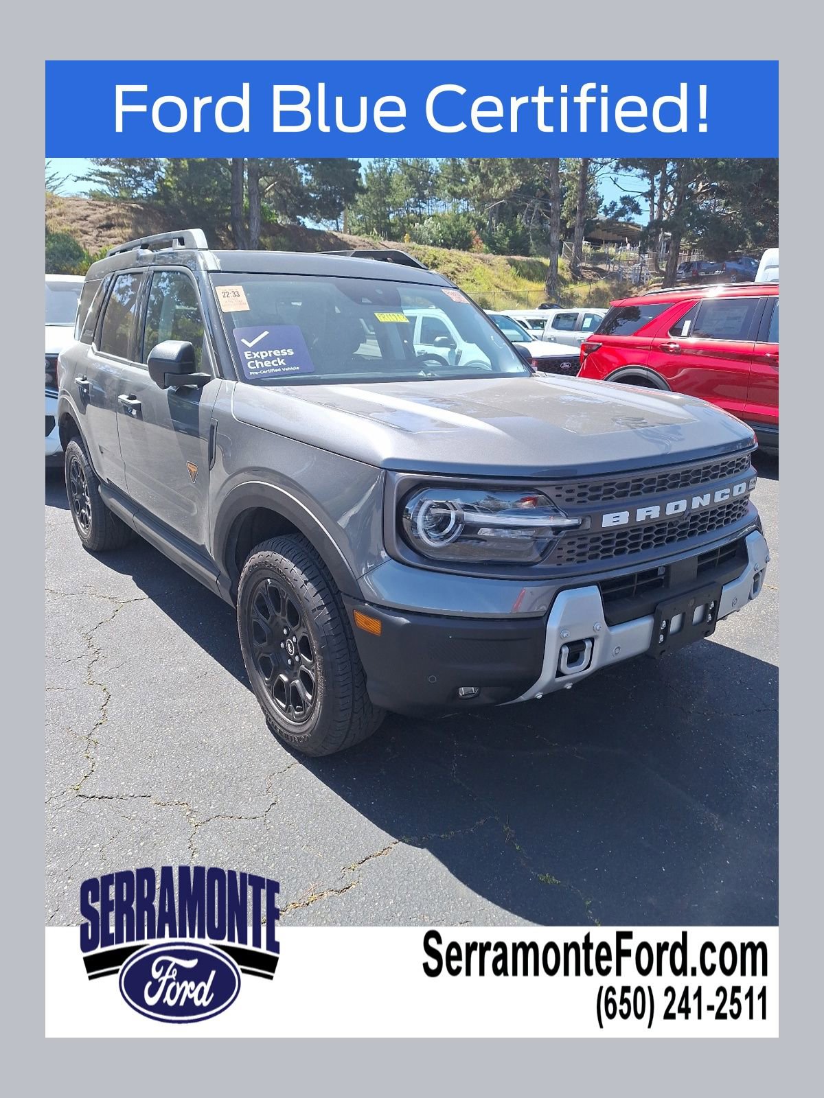 Certified 2025 Ford Bronco Sport Badlands