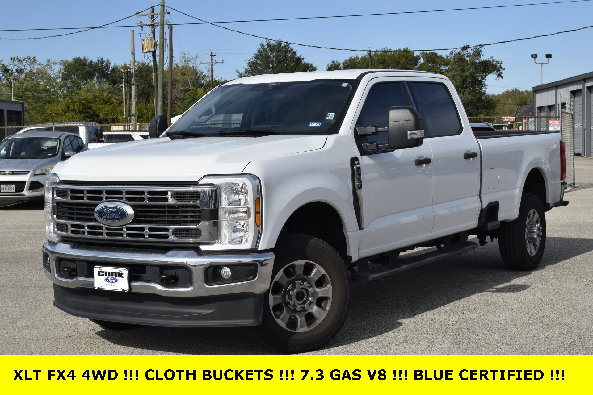 Certified 2024 Ford F350 XLT w/ FX4 Off-Road Package