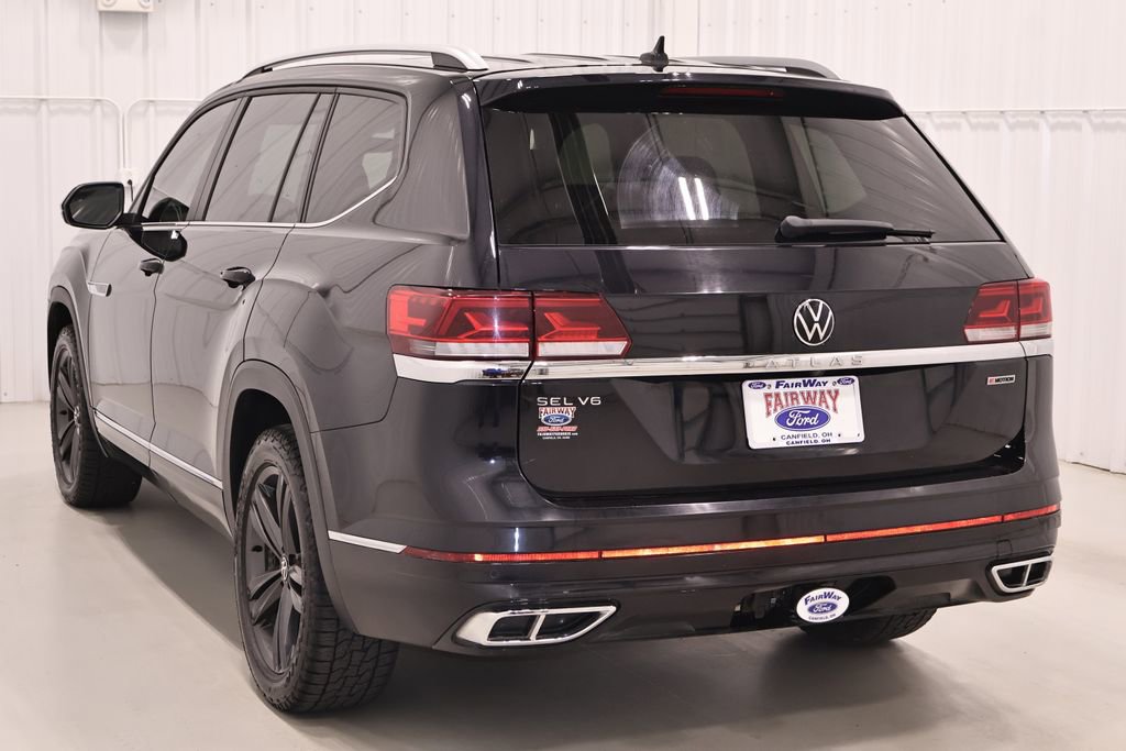 Used 2022 Volkswagen Atlas SEL R-Line AWD/4WD image 8