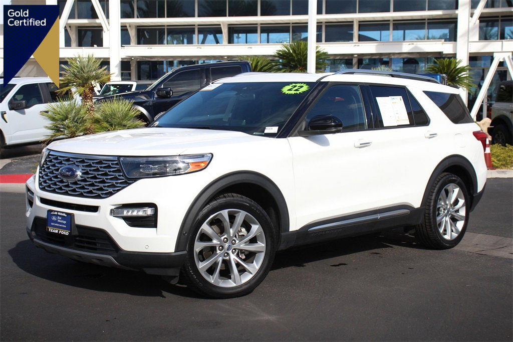 Certified 2022 Ford Explorer Platinum w/ Equipment Group 601A
