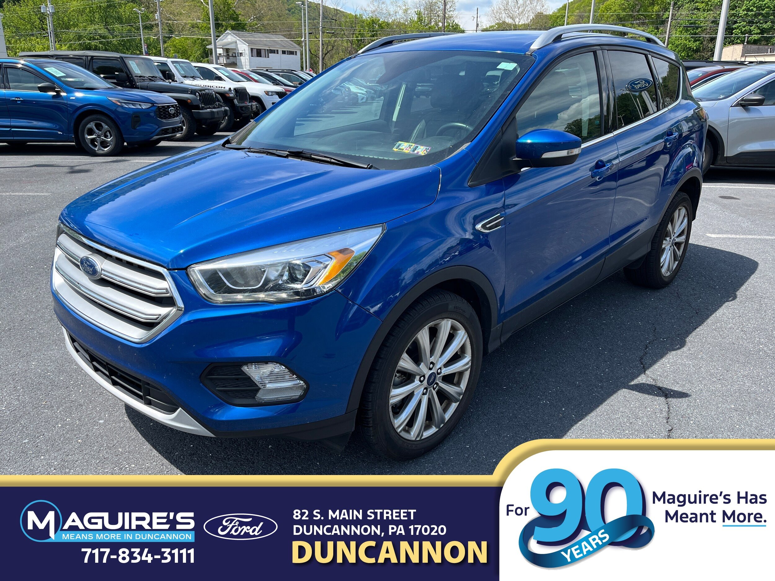 Certified 2017 Ford Escape Titanium AWD/4WD image 1