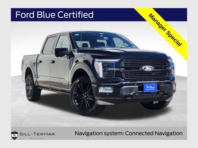 Certified 2025 Ford F150 Platinum w/ Equipment Group 702A High