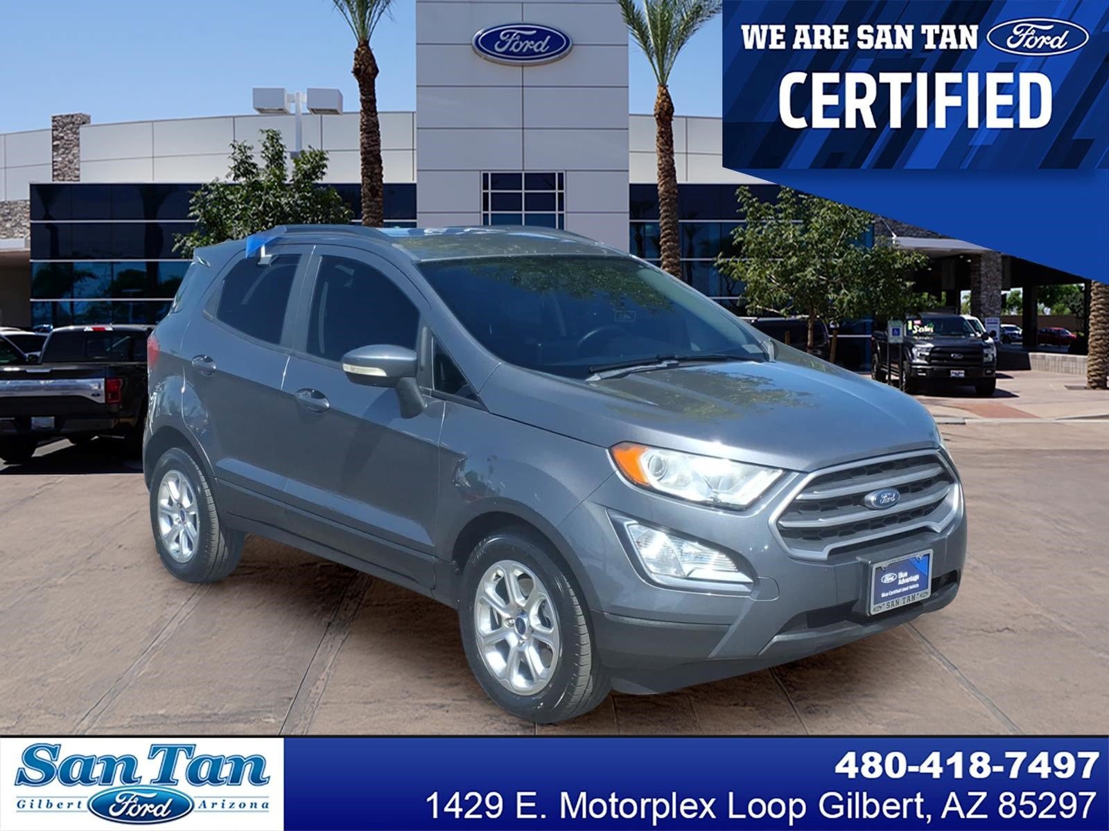 Certified 2019 Ford EcoSport SE w/ SE Convenience Package