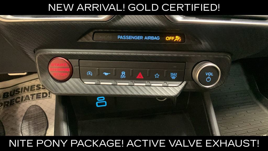 Certified 2025 Ford Mustang GT Premium w/ Mustang Nite Pony Package RWD image 33