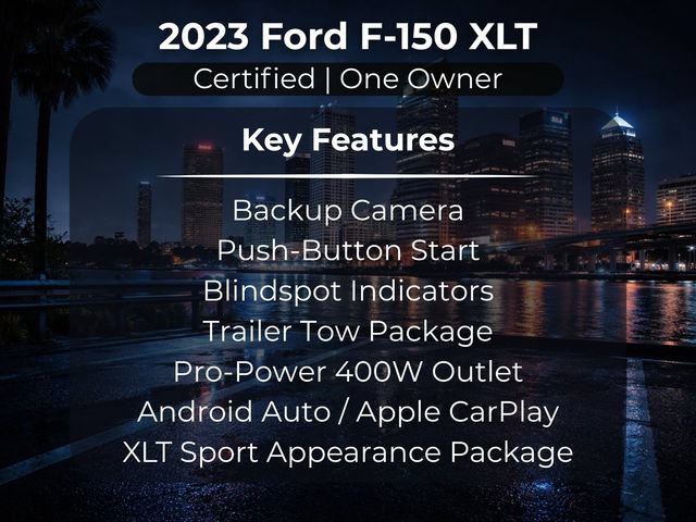 Certified 2023 Ford F150 XLT w/ Equipment Group 302A High AWD/4WD image 14